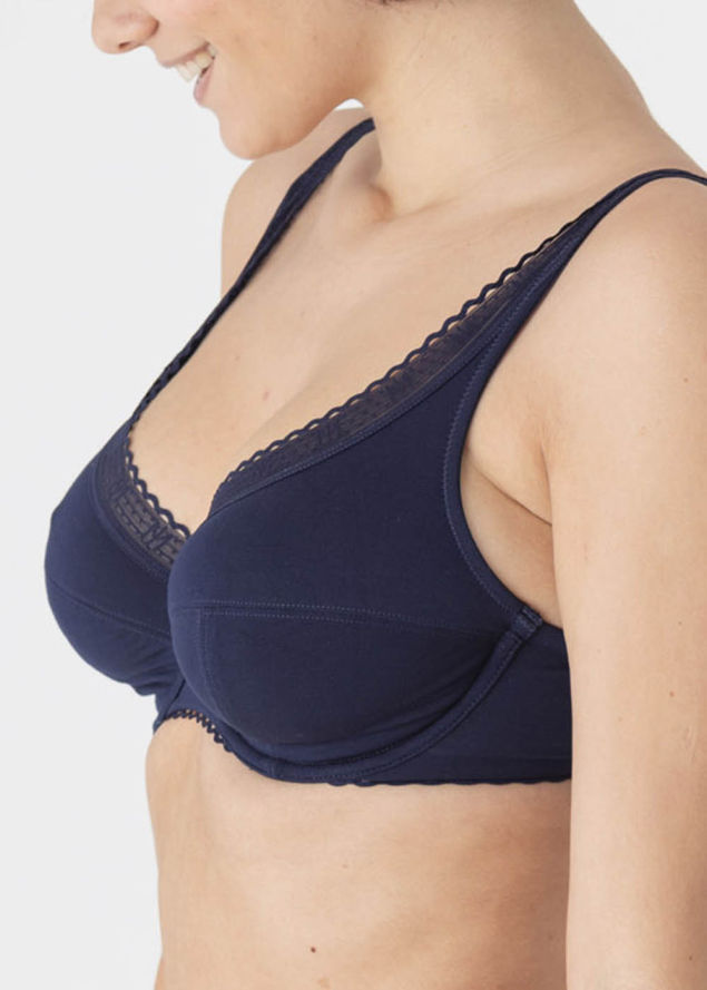 Soutien-gorge Emboitant avec Armatures Maison Lejaby Outremer